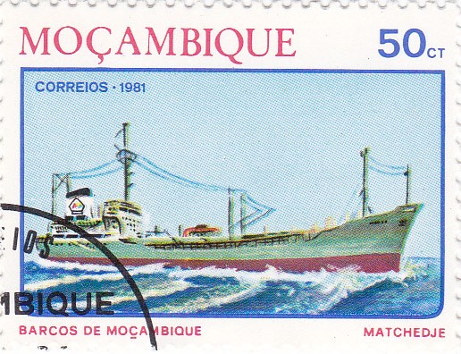 barcos de Mozambique- matchedje