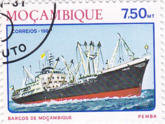 barcos de Mozambique-pemba
