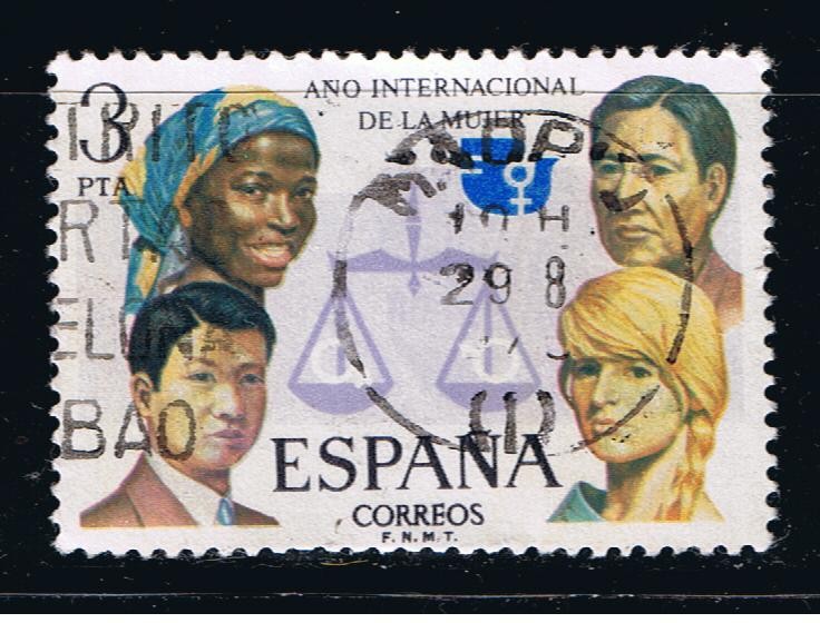 Edifil  2264  Año Internacional de la Mujer.  