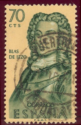 1961 Forjadores de America. Blas de Lezo - Edifil:1375