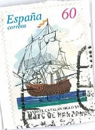 Barcos de Epoca. Navío El Catalán