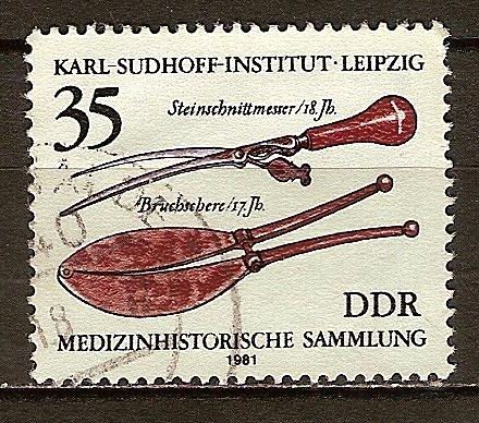 Colección de Historia de la Medicina de Karl-Sudhoff-Instituto de Leipzig-DDR.