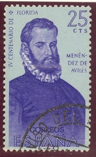 1960 Forjadores de America. Menendez de Aviles - Edifil:1298