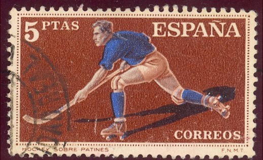 1960 Deportes. Hockey sobre patines - Edifil:1315