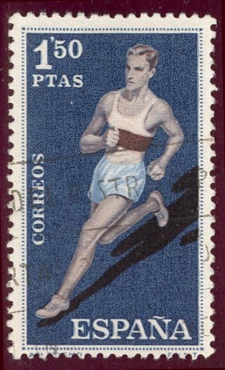 1960 Deportes. Atletismo - Edifil:1311