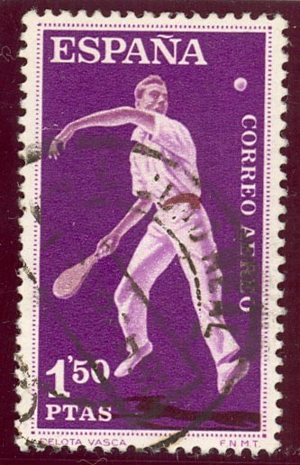 1960 Deportes. Pelota Vasca- Edifil:1317