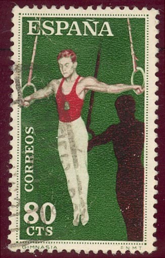 1960 Deportes. Gimnasia- Edifil:1309