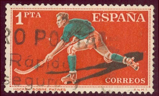 1960 Deportes. Hockey sobre patines - Edifil:1310