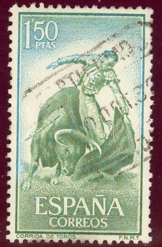 1960 Fiesta Nacional. Tauromauia- Edifil:1263