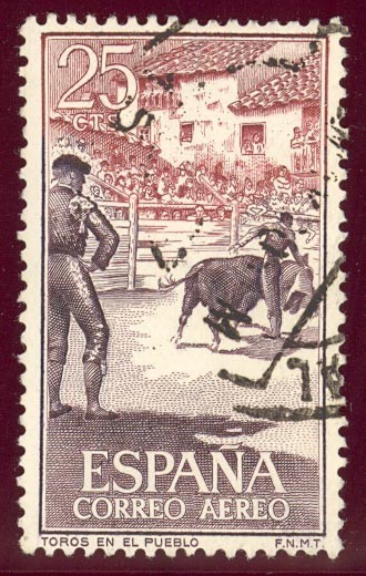 1960 Fiesta Nacional. Tauromauia- Edifil:1266