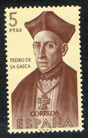 1461-  Forjadores de América. Pedro de la Gasca.