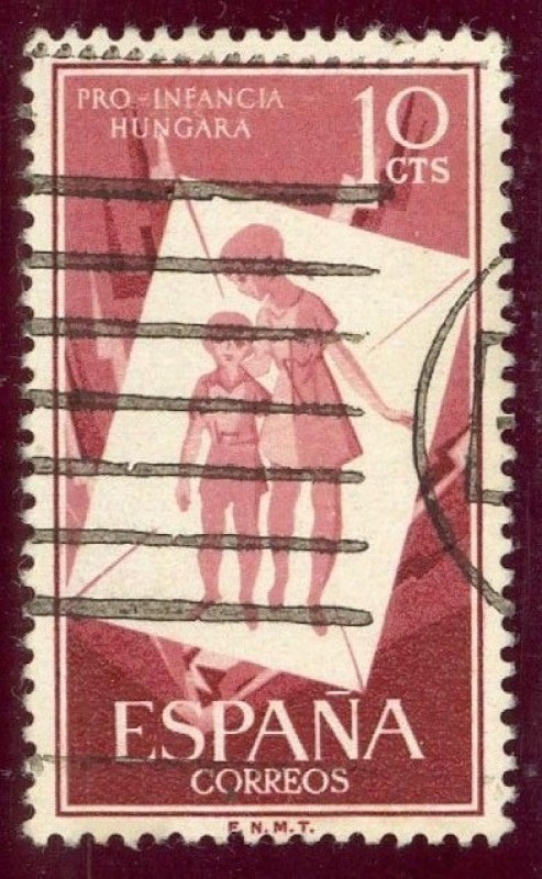 1956 Pro infancia Hungara - Edifil:1200