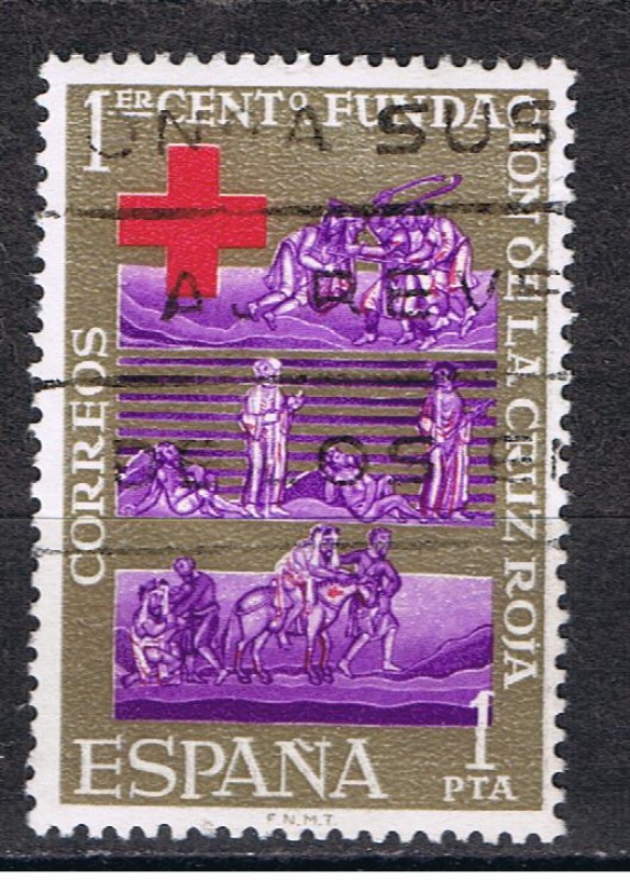 Edifil  1534  Cente. de la Cruz Roja Internacional.  