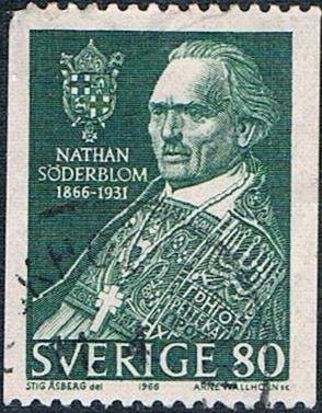 CENT. DEL NACIMIENTO DE NATHAN SODERBLOM, ARZOBISPO DE UPSALA Y PREMIO NOBEL DE LA PAZ. Y&T Nº 532