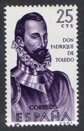 1678- Forjadores de América. Fadrique de Toledo.