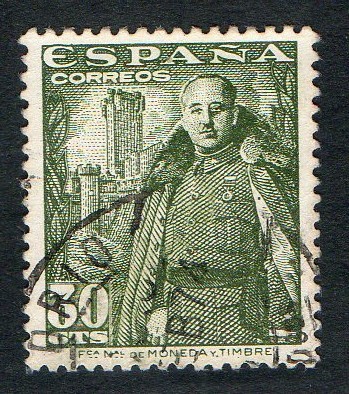 1025- GENERAL FRANCO Y CASTILLO DE LA MOTA.