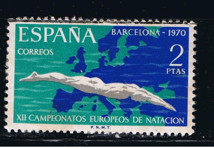 Edifil  1989  XII Campeonatos europeos de natación, saltos y waterpolo.  