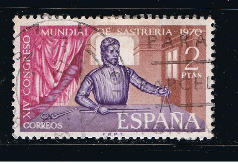 Edifil  1988  XIV Congreso Mundial de Sastrería.  