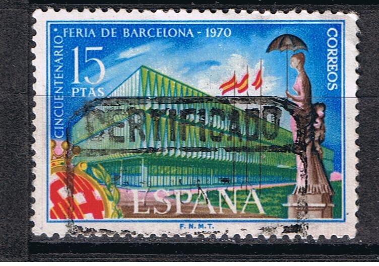 Edifil  1975  Cincuentenario de la Feria de Barcelona.  ·Palacio del Cincuentenario. 