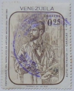 AUTO RETRATO CENTENARIO DEL NATALICIO DE ARTURO MICHELENA