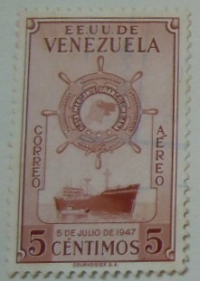 5 DE JULIO DE 1947 FLOTA MERCANTIL GRAN COLOMBIANA