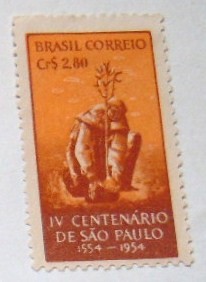 IV CENTENARIO DE SAO PAULO  1554 -1954