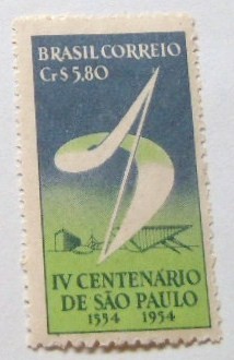 IV CENTENARIO DE SAO PAULO 1554-1954