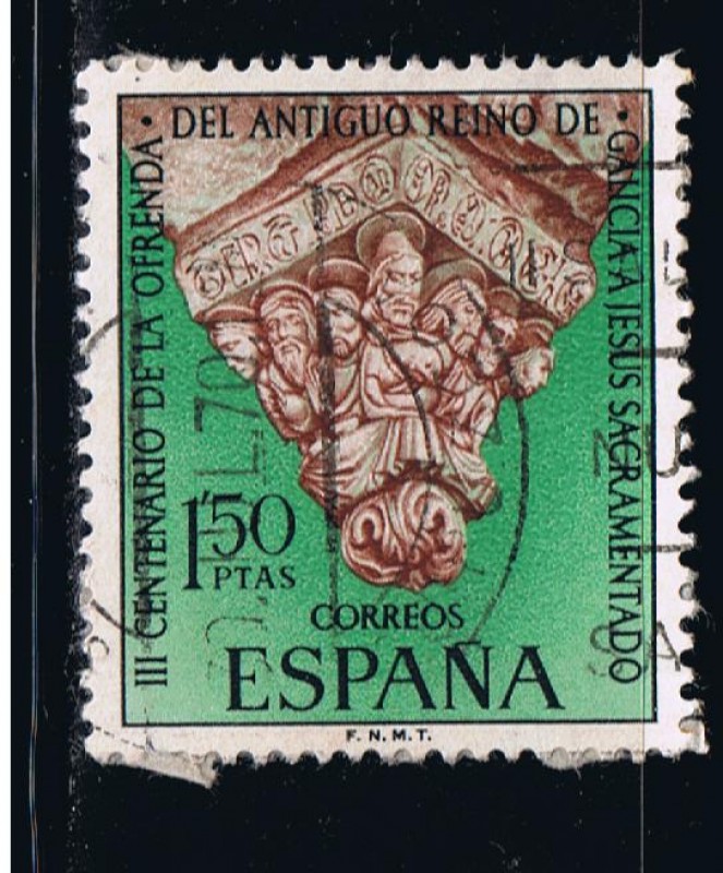 Edifil  1926  III Cent. de la ofrenda del antiguo reino de Galicia a Jesús Sacramentado.  