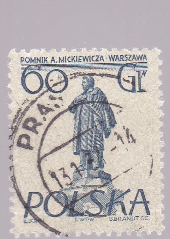 Pomnik A.Mickiewicza-Varsovia