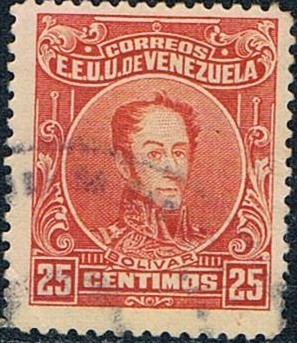 BOLIVAR 1924-28. Y&T Nº 148A