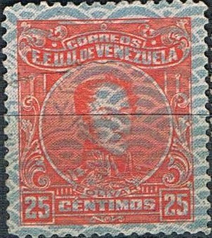 BOLIVAR 1932-38 Y&T Nº 164