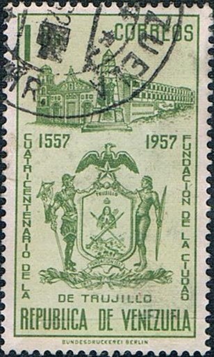 4º CENT. DE LA CIUDAD DE TRUJILLO. Y&T Nº 588