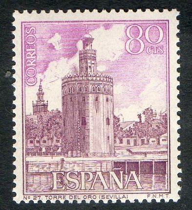 1730- Serie turística. Torre del Oro ( Sevilla ).