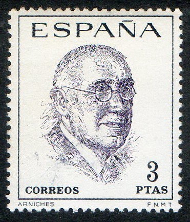 1759-  Literatos españoles. Centenario de su nacimiento. Carlos Arniches ( 1866- 1943 ).