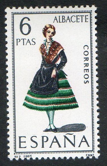 1768- Trajes típicos españoles. Albacete.