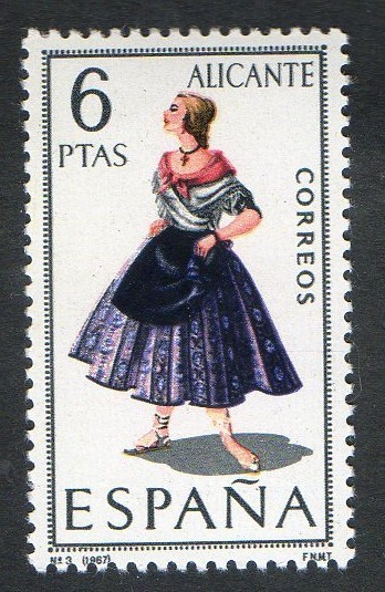 1769- Trajes típicos españoles. Alicante.