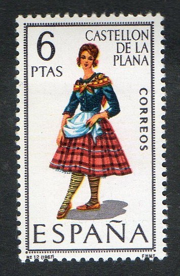 1778- Trajes típicos españoles. Castellón.