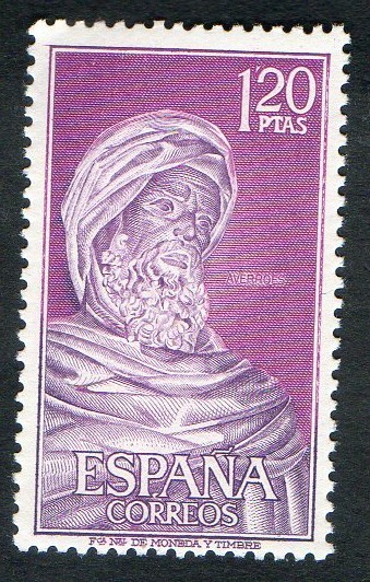 1791- Personajes españoles. Ibn Rusd Averroes ( 1126-1198 ).