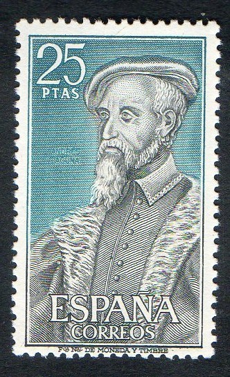 1794- Personajes españoles.  Andrés Laguna ( 1499-1559 ).