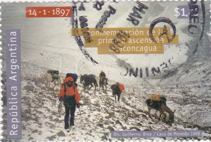 conmemoración de la primera ascensión al Aconcagua