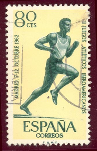 1962 II Juegos Atleticos Iberoamericanos - Edifil:1451