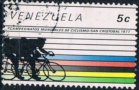 CAMPEONATOS DEL MUNDO DE CICLISMO EN SAN CRISTÓBAL. Y&T Nº 1022