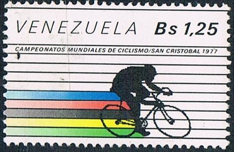 CAMPEONATOS DEL MUNDO DE CICLISMO EN SAN CRISTÓBAL. Y&T Nº 1023