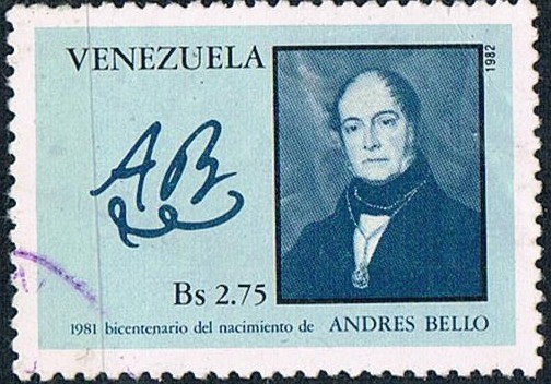 BICENT. DEL NACIMIENTO DE ANDRÉS BELLO. Y&T Nº 1117