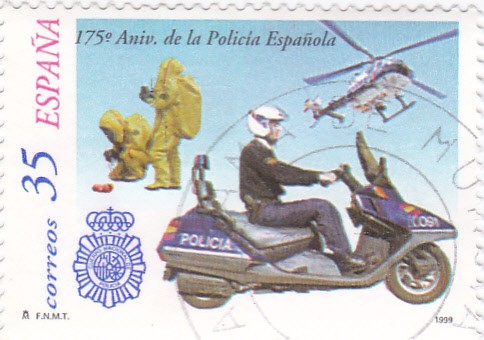 175  aniv. de la policia española   (A)