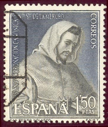 1963 LXXV Aniversario de la Coronacion de Ntra. Sra. de la Merced - Edifil:1524