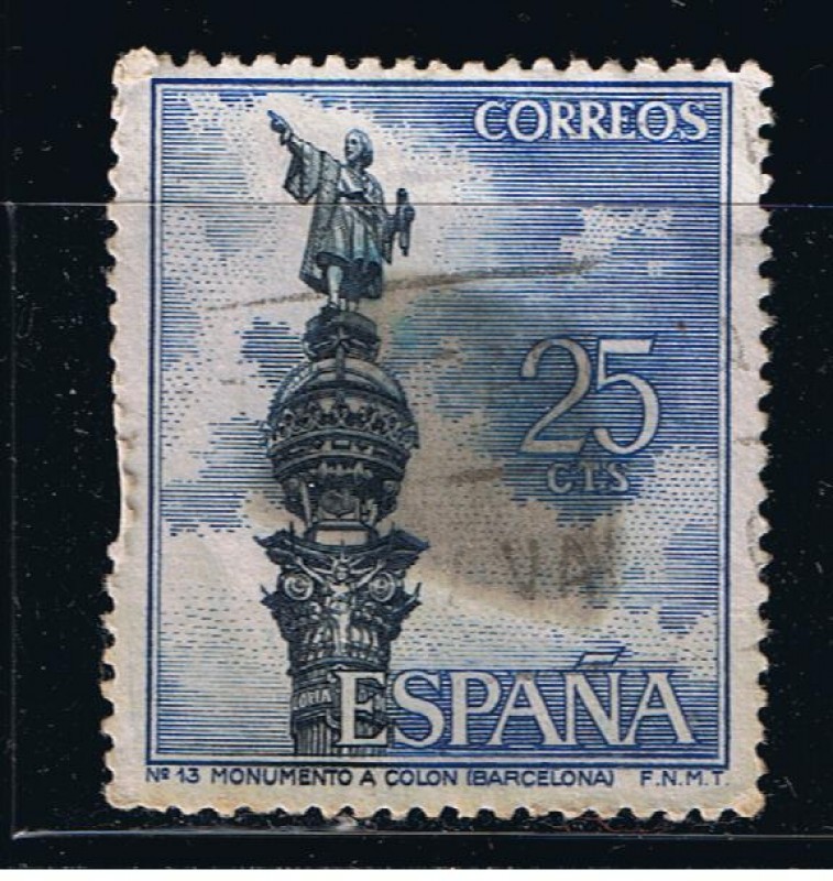 Edifil  1643  Serie Turística.  