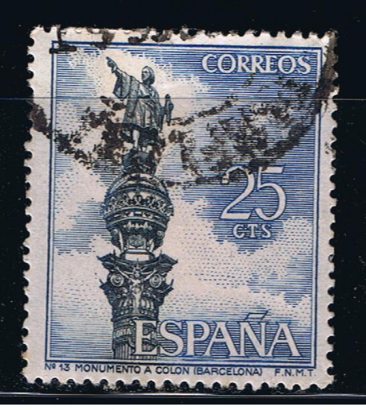 Edifil  1643  Serie Turística.  