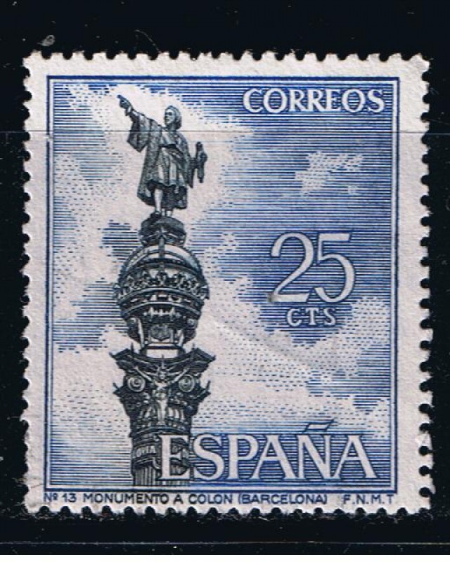 Edifil  1643  Serie Turística.  