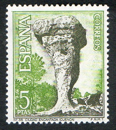 1807-  Serie Turística. Ciudad Encantada ( Cuenca ).